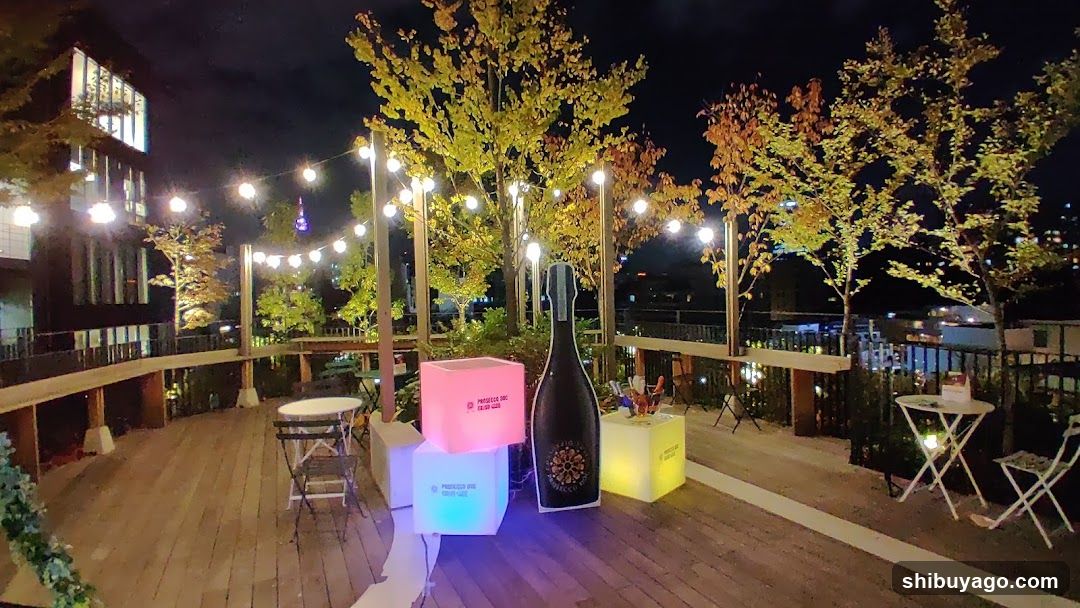 Outdoor Night Event Setup