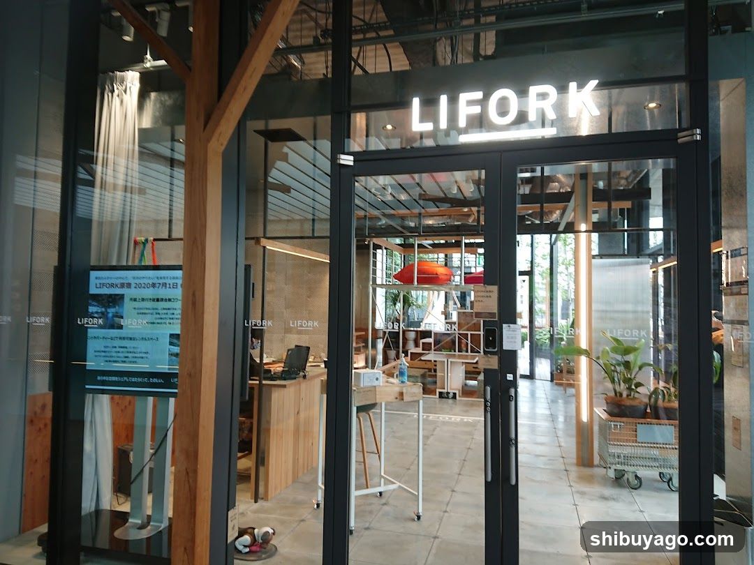 LIFORK Storefront Entrance