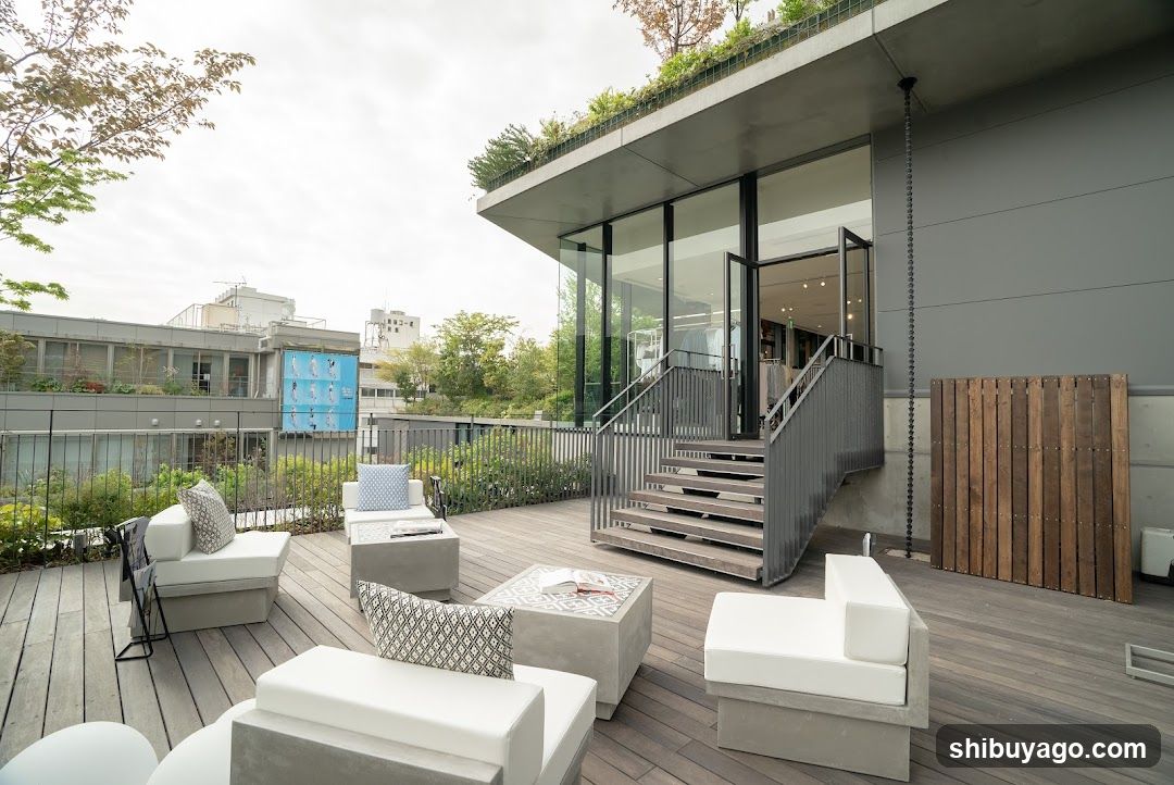 Modern Rooftop Lounge