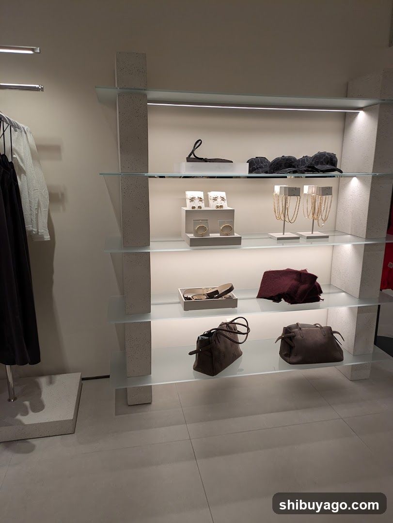 Interior Display Shelf