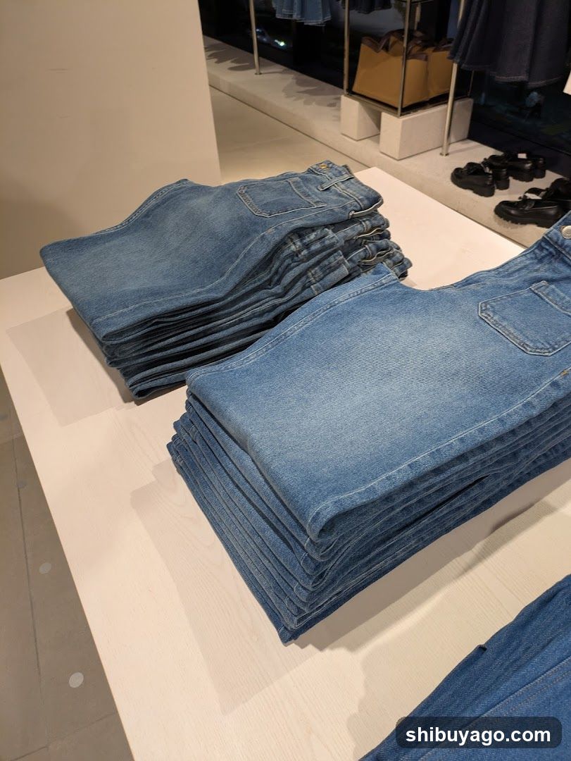 Denim Jeans Display