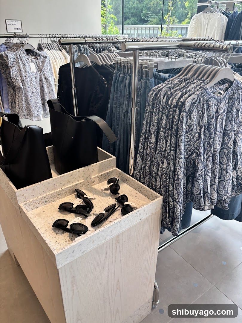 Clothing Store Interior Display