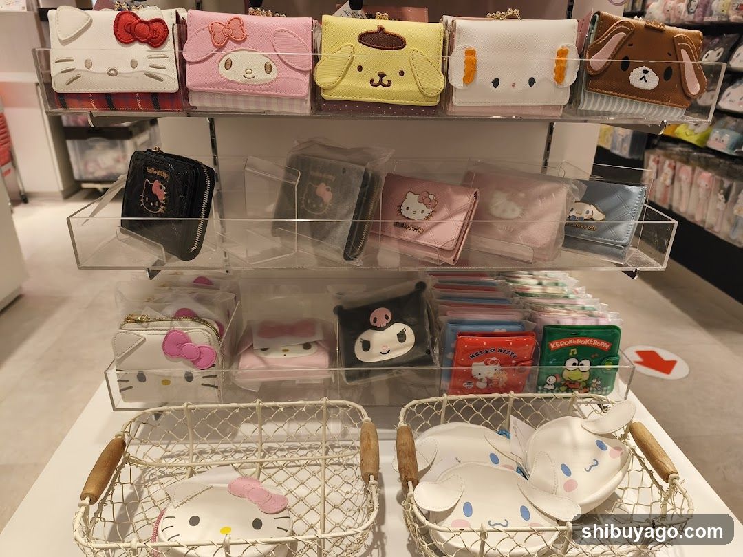 Sanrio Merchandise Display