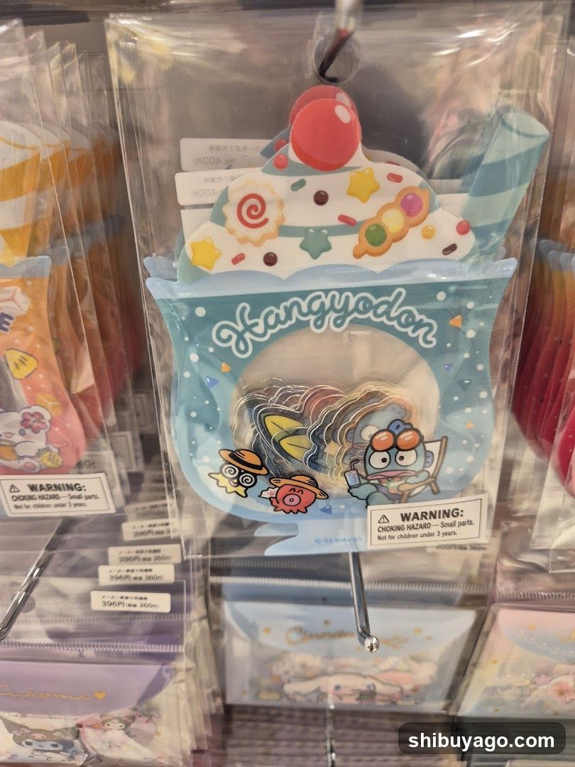 Kangyodon Merchandise Display