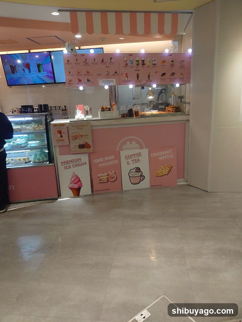 Dessert Shop Interior View