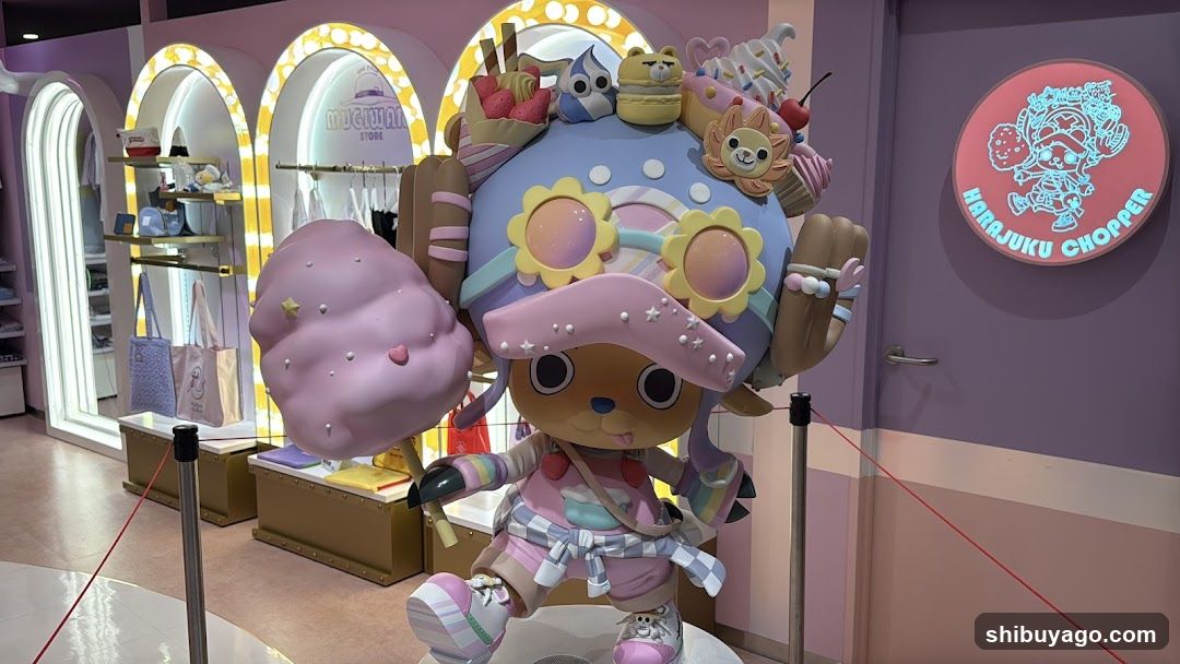 Chopper Statue in Store Interior