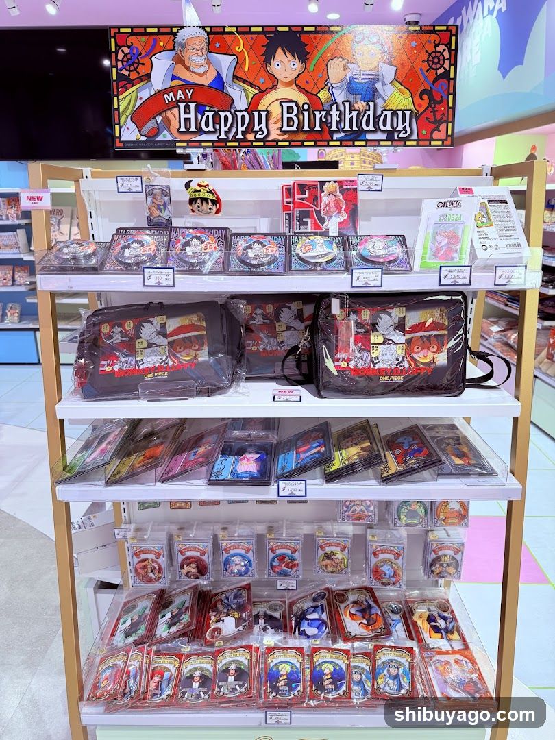 One Piece Merchandise Display