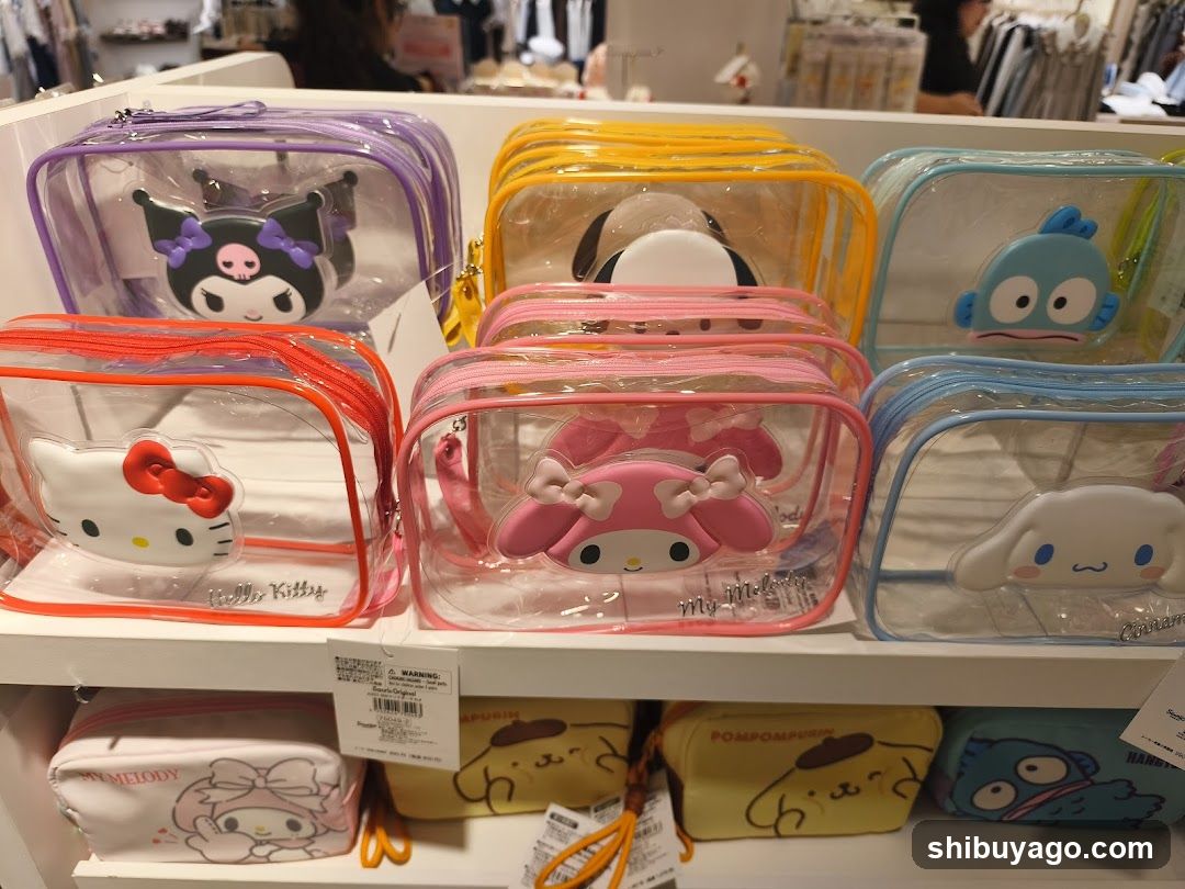 Sanrio Merchandise Display