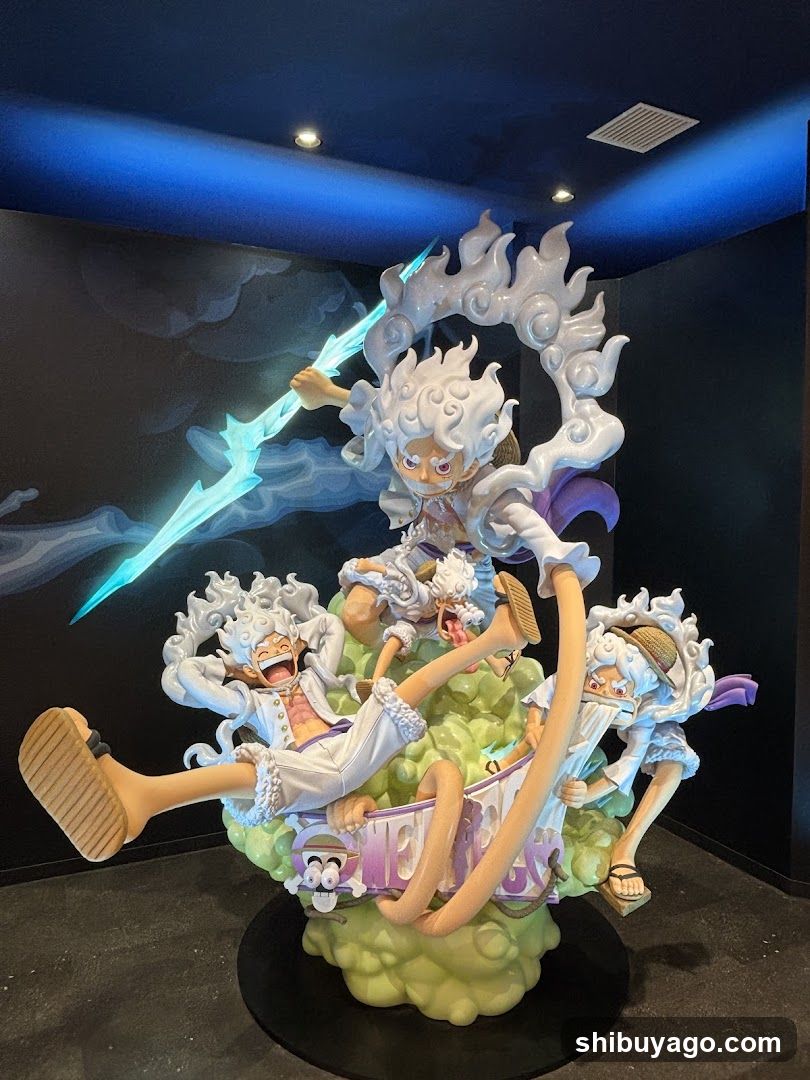 One Piece Statue Display