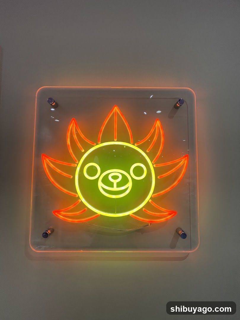 Neon Sun Sign
