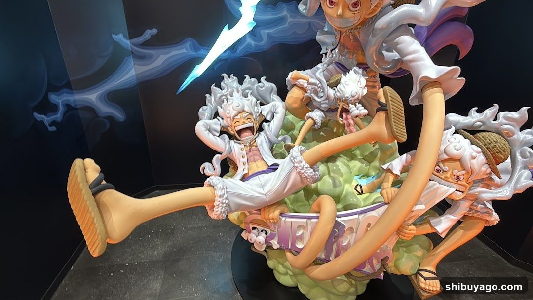 One Piece Statue Display