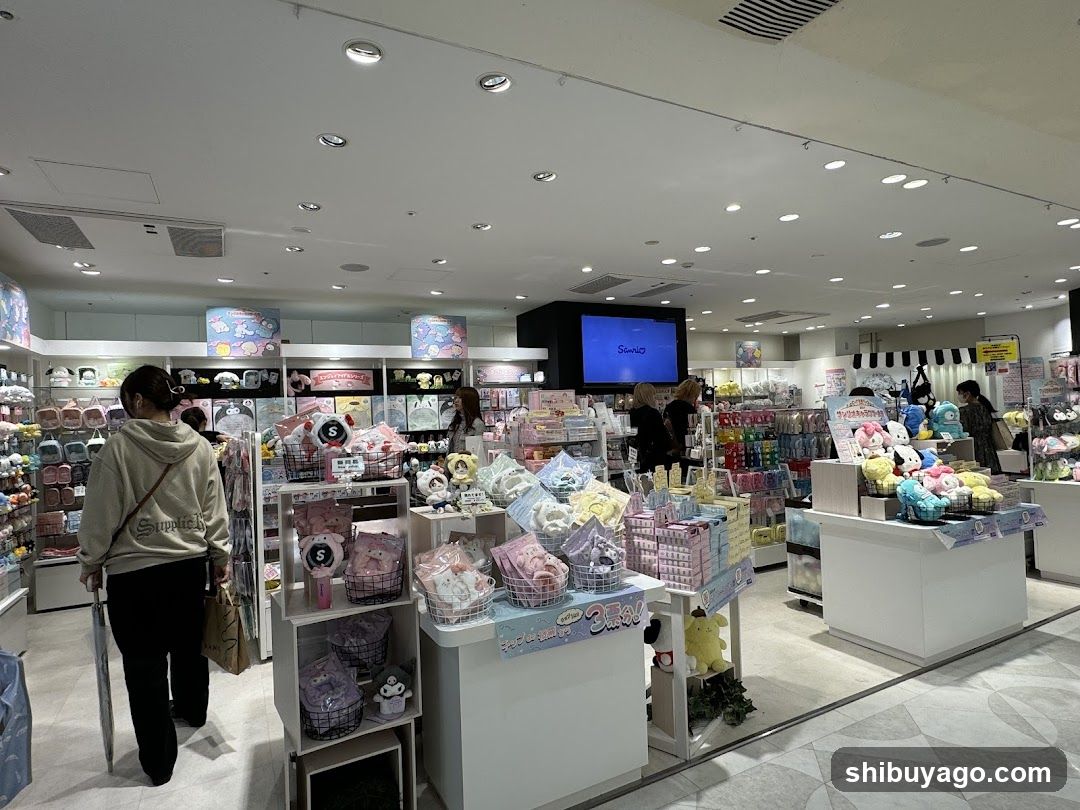 Sanrio Store Interior