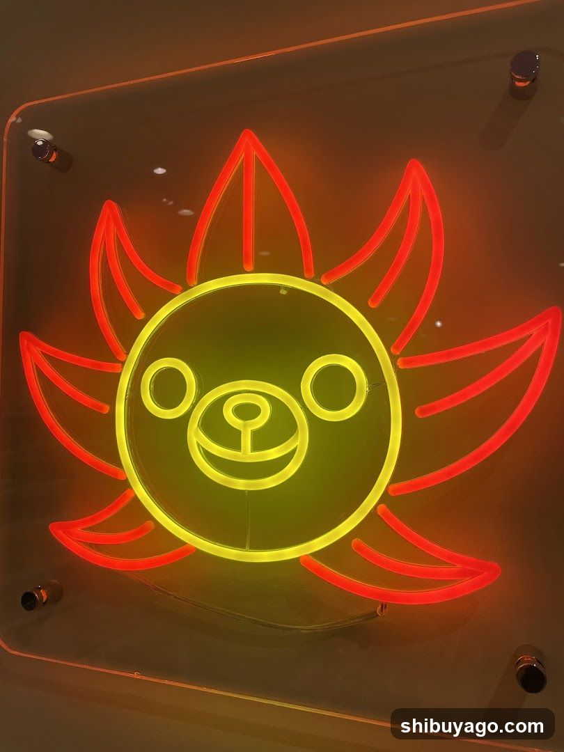 Neon Sun Sign