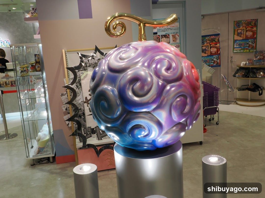 One Piece Devil Fruit Display