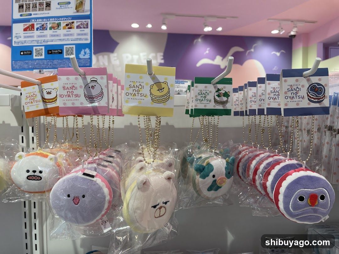 Sanji no Oyatsu Merchandise Display