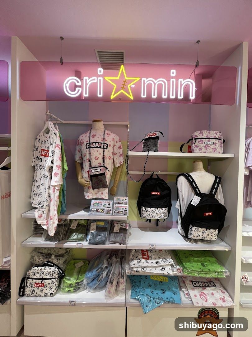 CriMin Store Interior Display