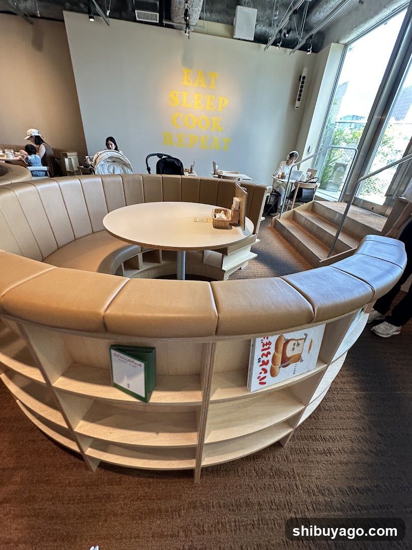 Interior of a modern cafe or restaurant