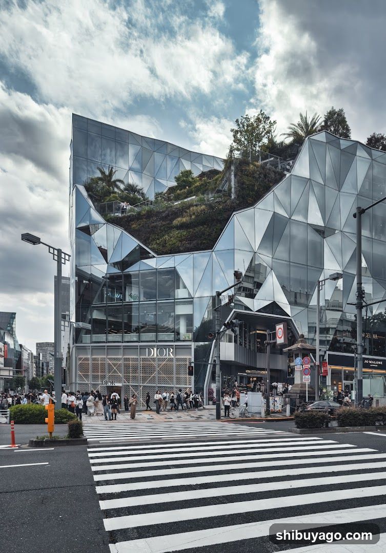 Dior Storefront at Shibuya Crossing
