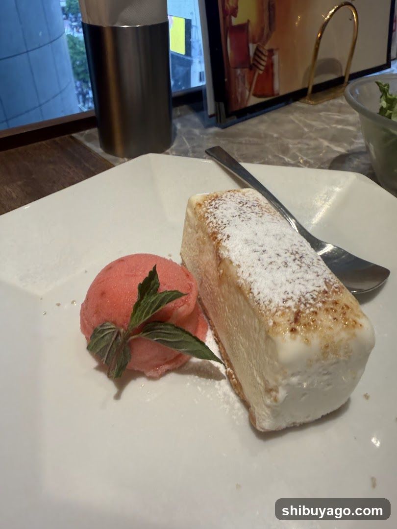Dessert with Ice Cream
