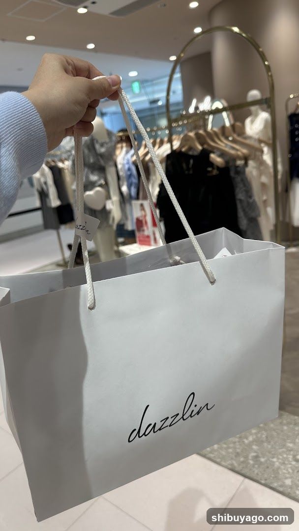 Shopping Bag with Dazzlin Brand