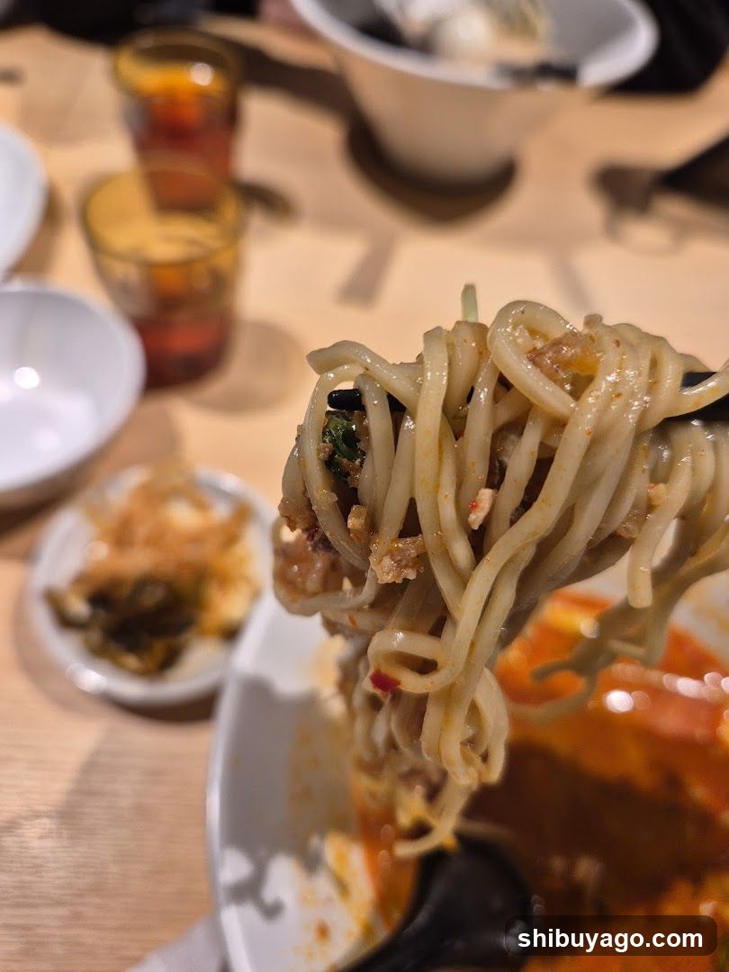 Noodle Dish Close-Up