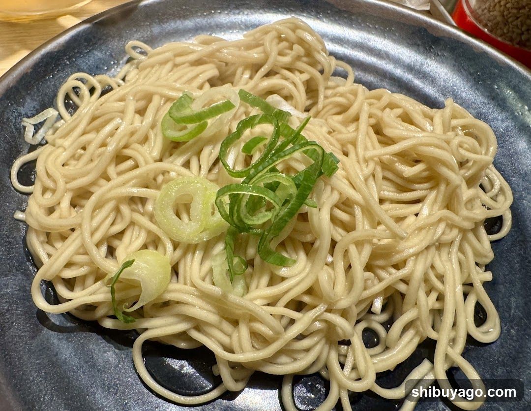 Noodles with Scallions