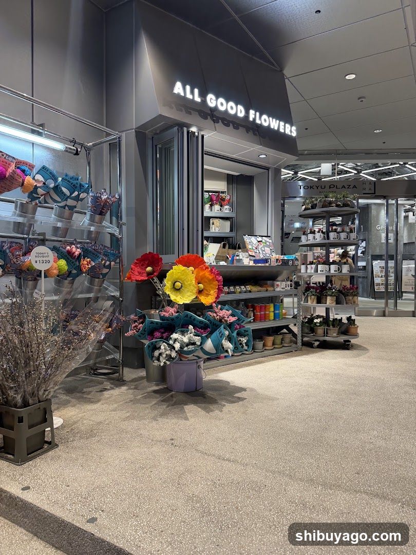Flower Shop Interior Display