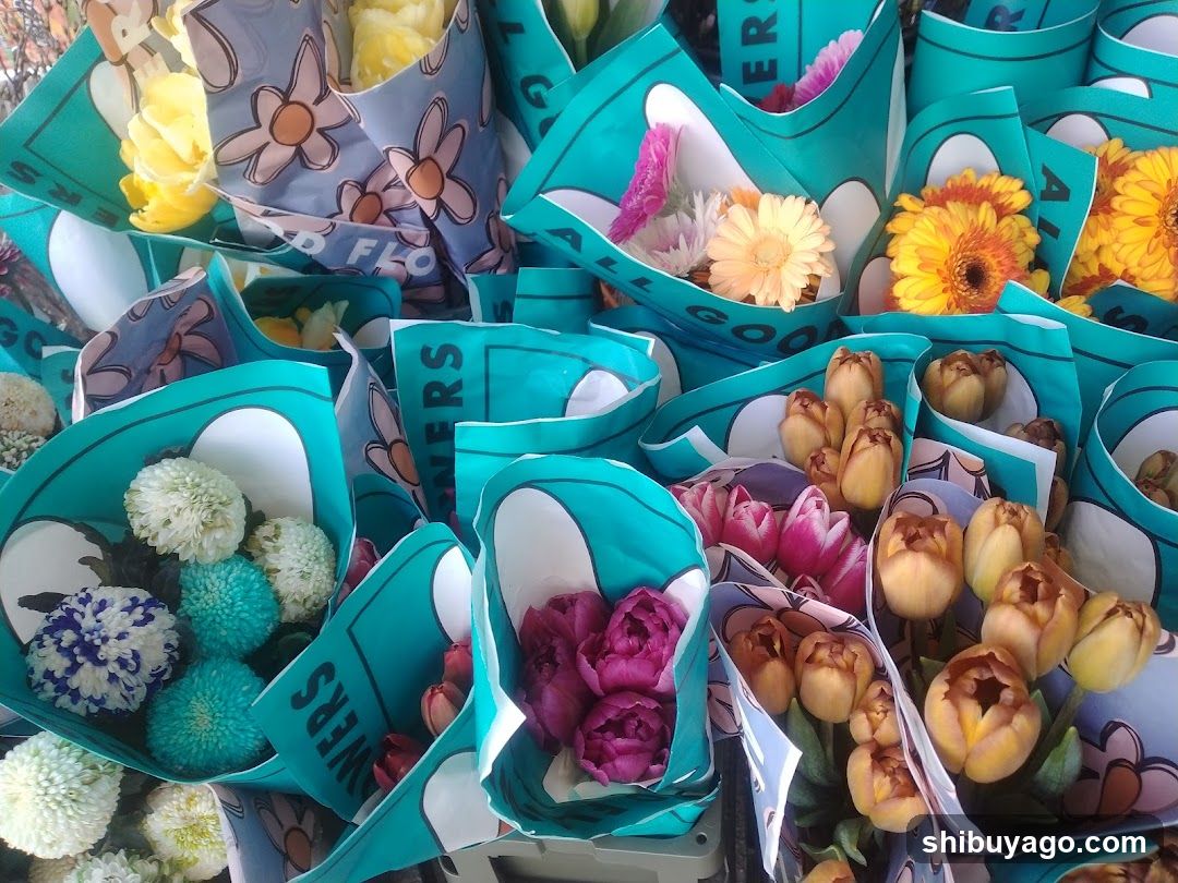 Flower Bouquet Display