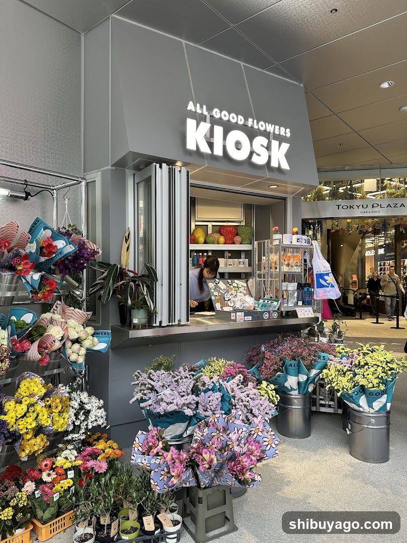 All Good Flowers Kiosk