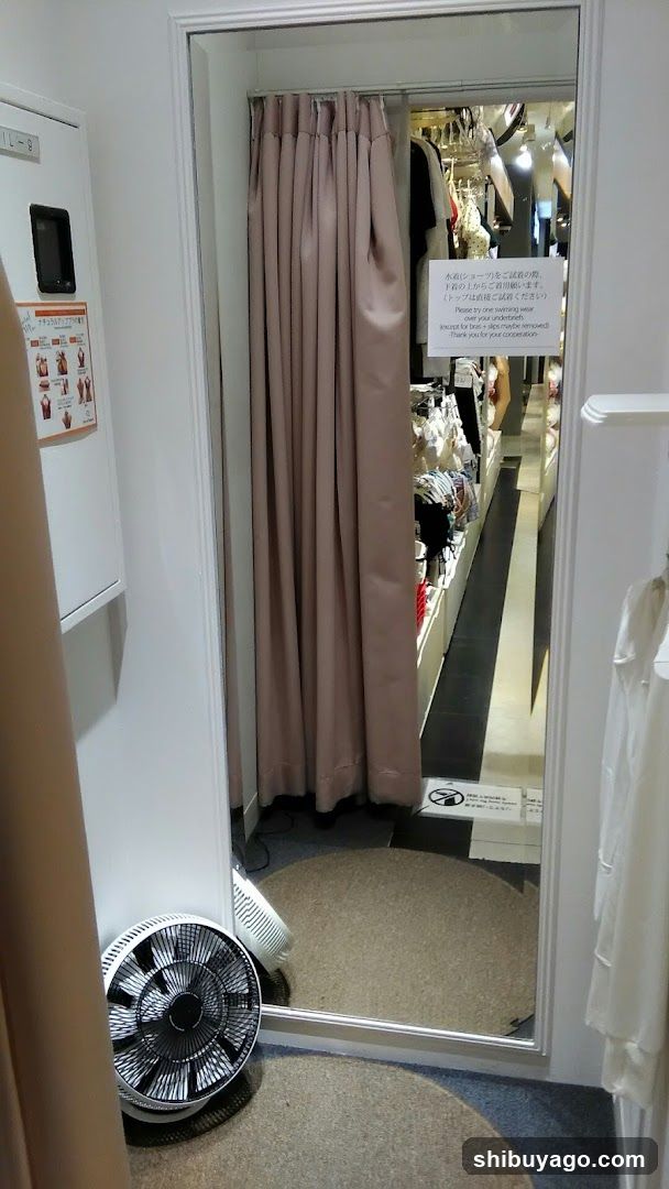 Clothing Store Interior View