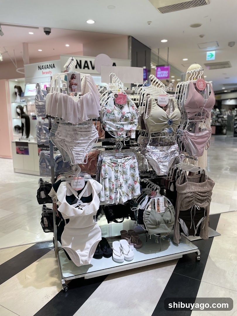 Bikini and Swimwear Display