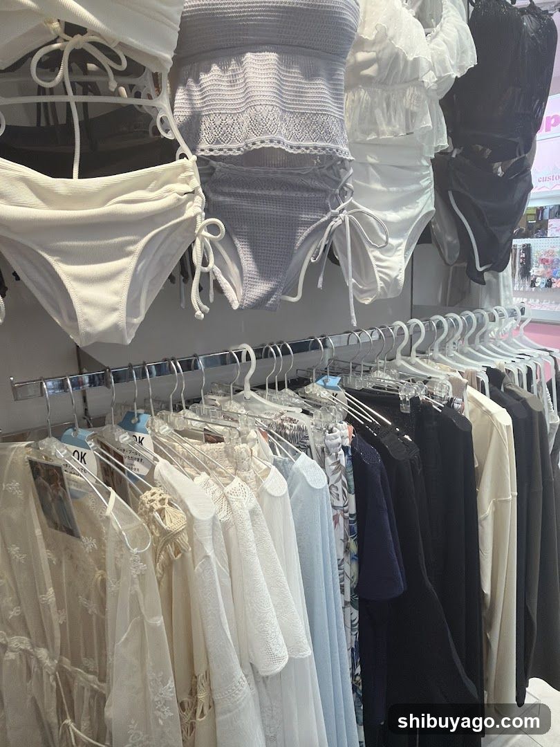 Bikini and Swimwear Display