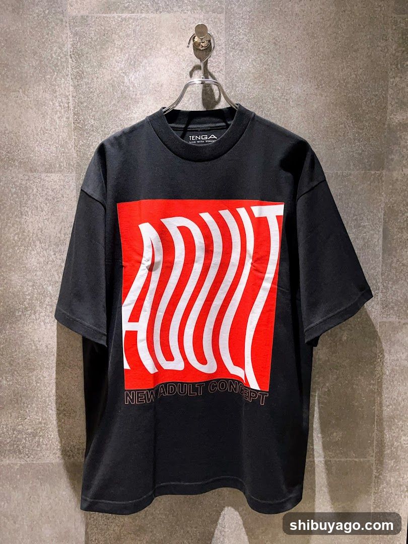 T-Shirt with Adult Graphic Design