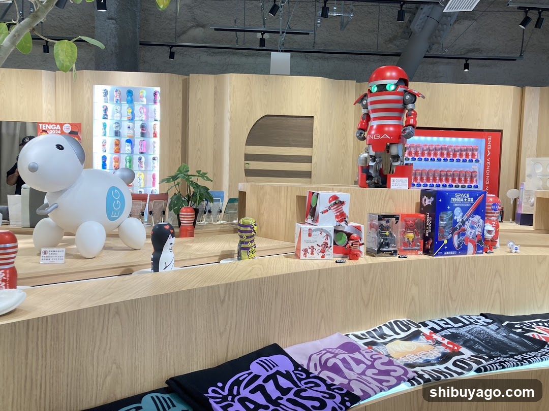 Tenga Store Interior Display