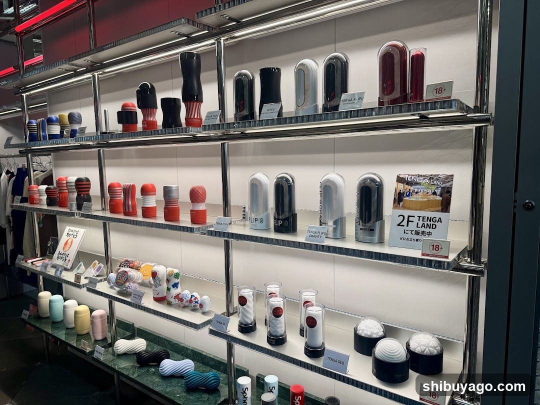 Adult Toy Display Shelf
