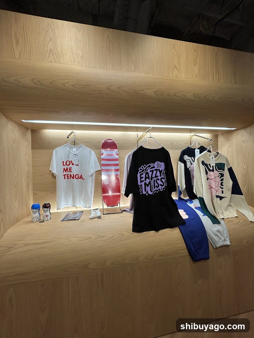 Tenga Merchandise Display