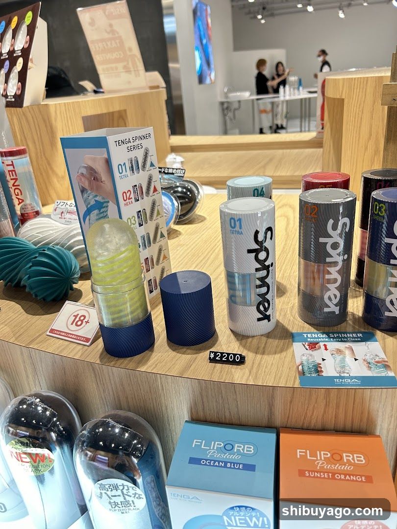 TENGA Spinner Series Display