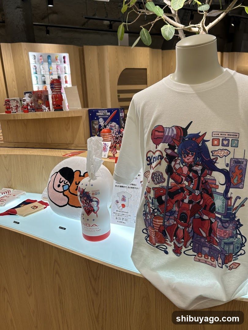 Anime Merchandise Display