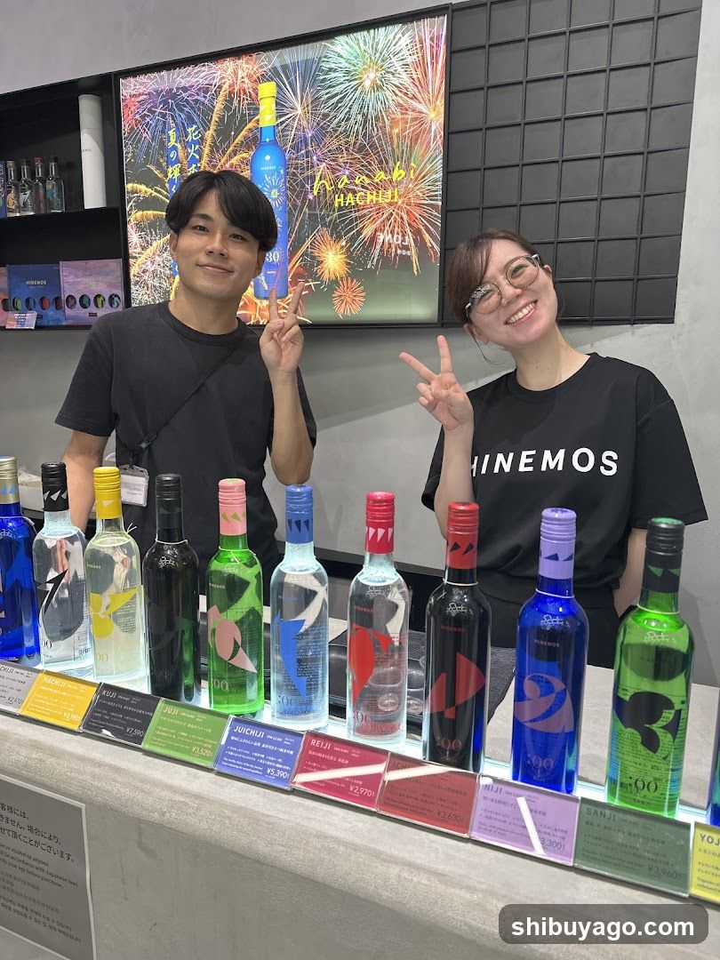 Bottled Spirits Display with Staff
