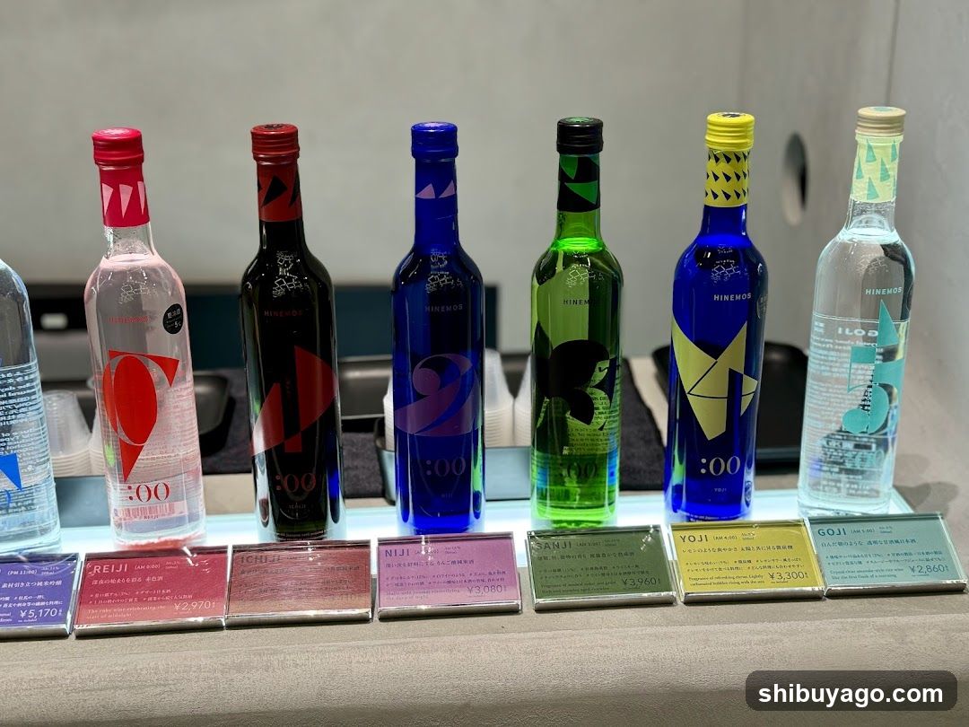 Nineno Spirits Display