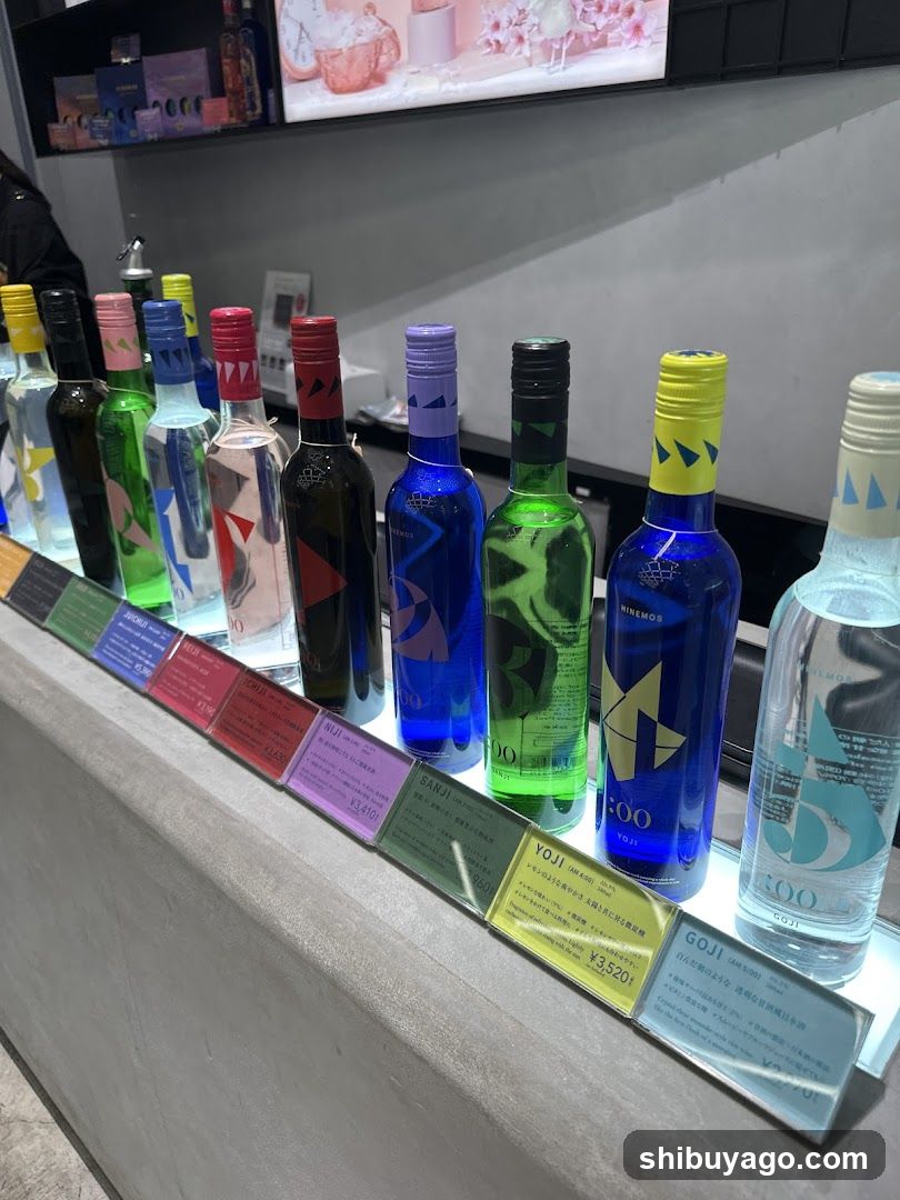 Bottled Drinks Display