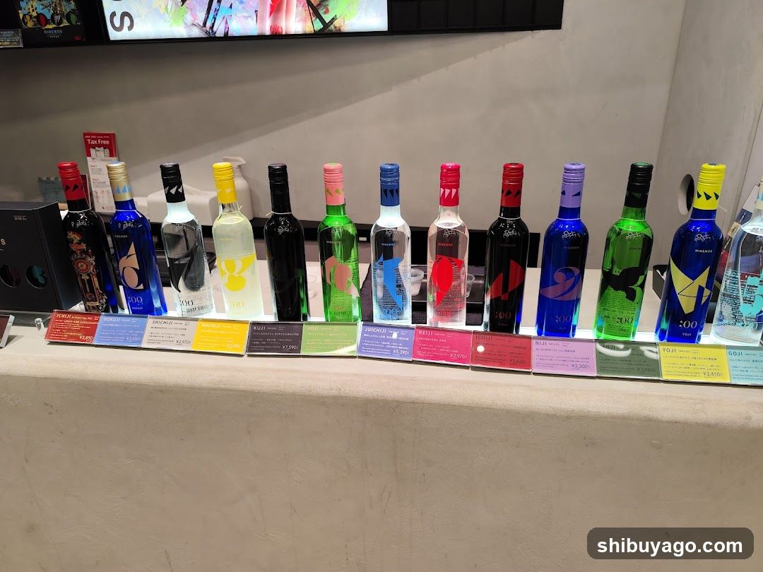 Bottled Drinks Display