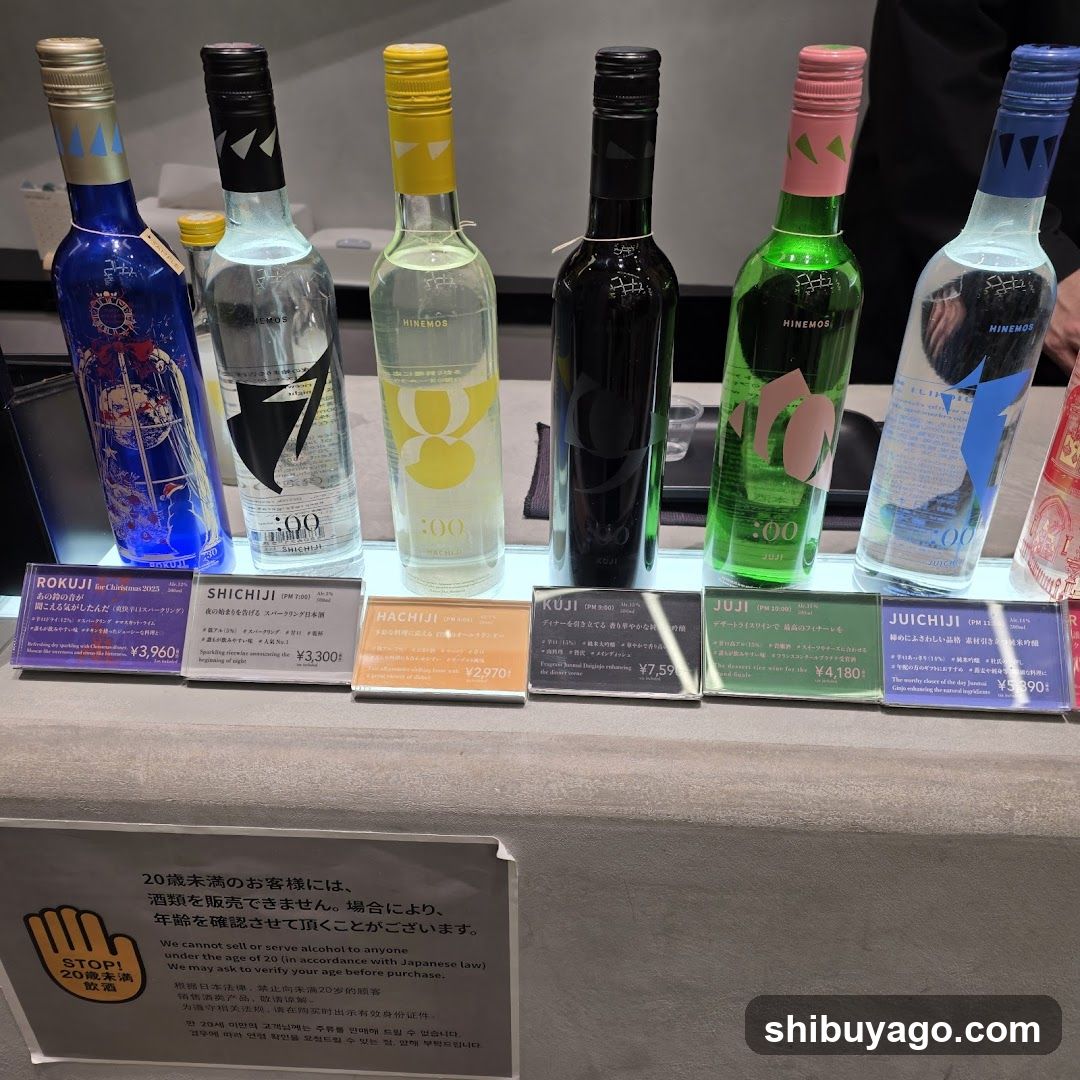 Sake Display Shelf