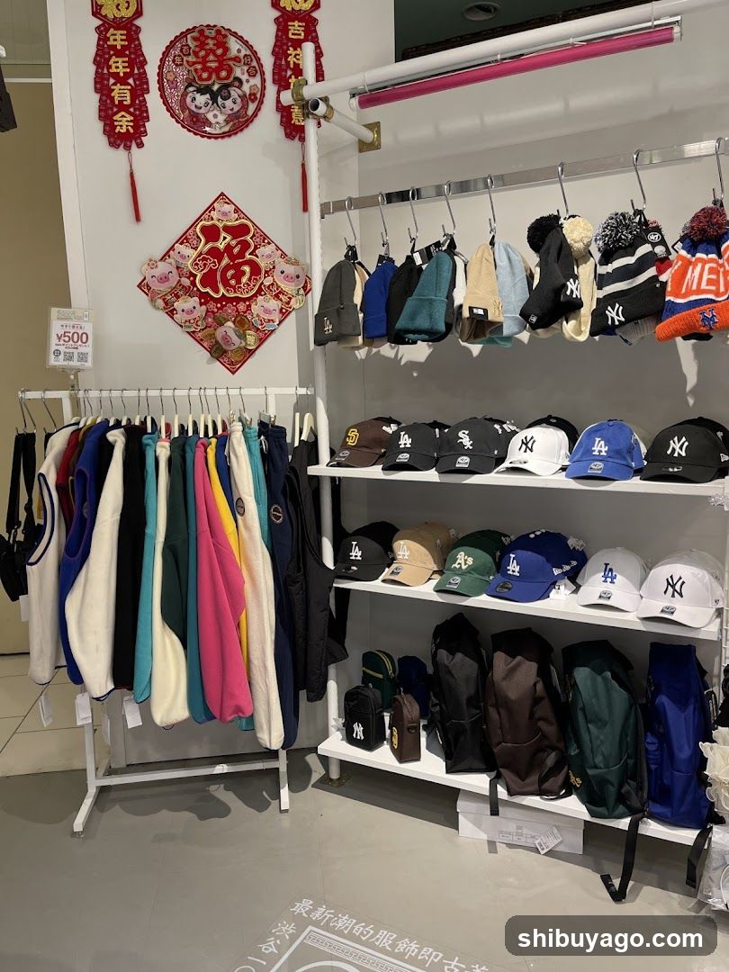 Apparel Store Interior Display