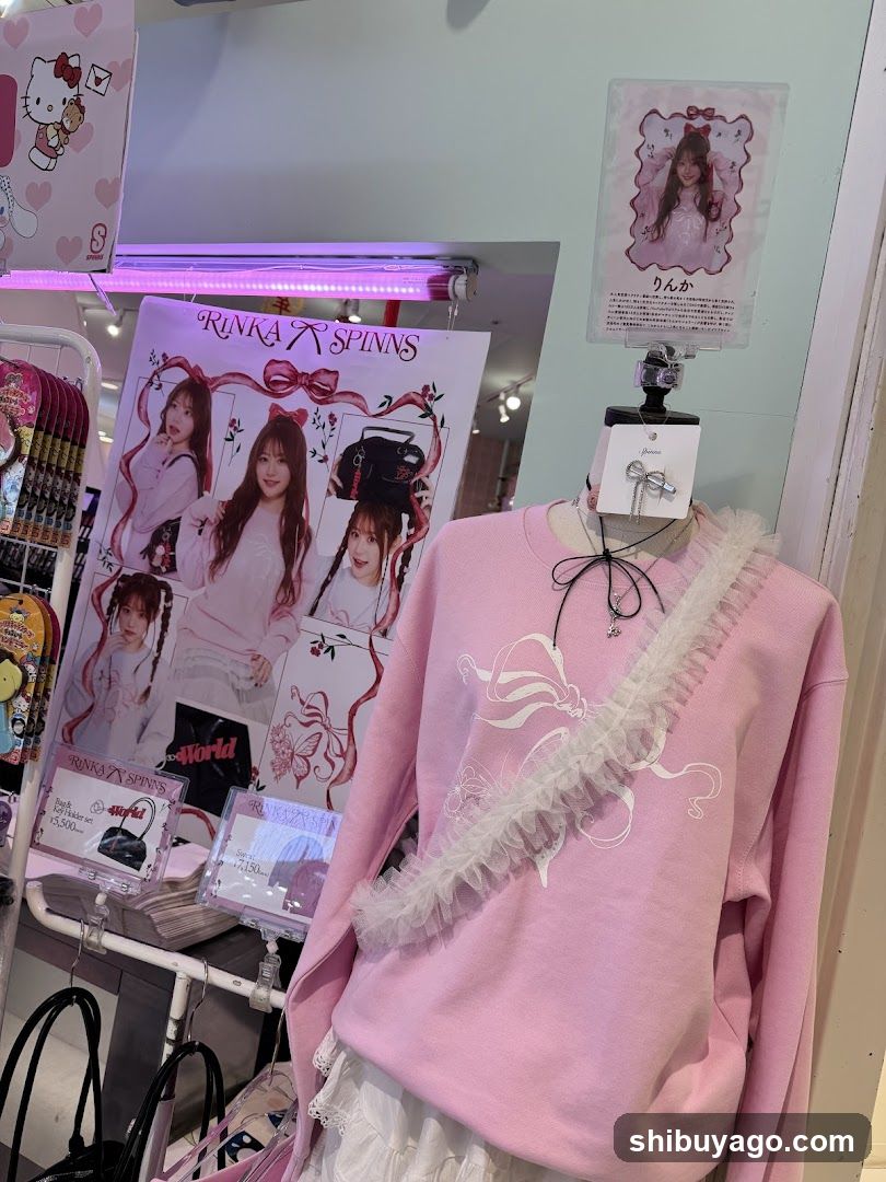 Kawaii Merchandise Display