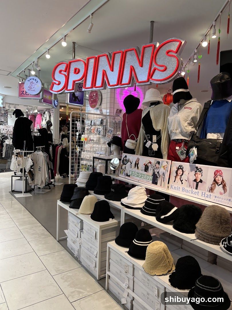 SPINNS Store Interior Display