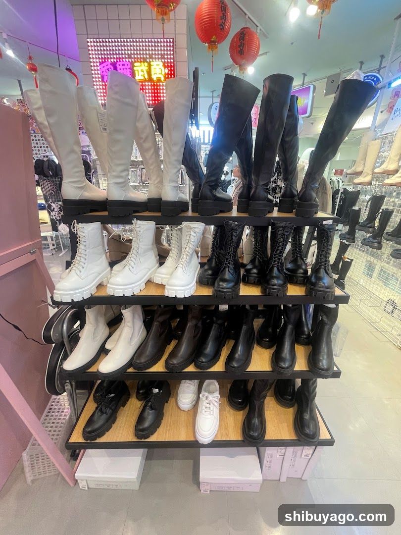 Shoe Display Rack