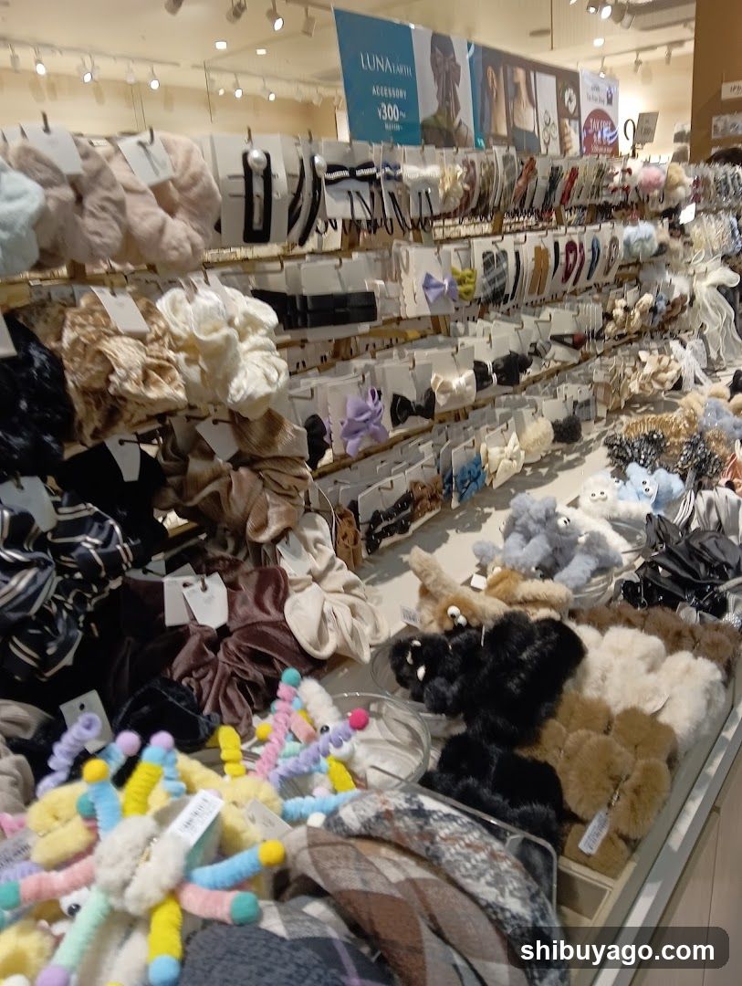 Hair Accessories Display