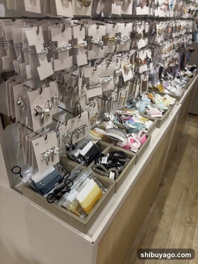 Jewelry and Hair Accessory Display