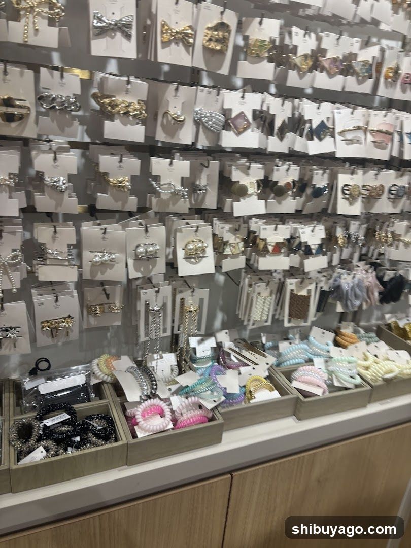 Jewelry and Accessories Display